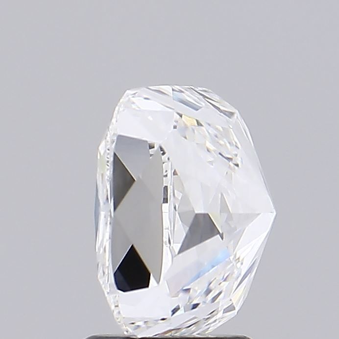 2.97 Carat Cushion Lab Diamond with  Cut Diamond in 14KT  view 1
