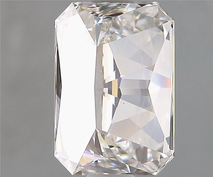 2.91 Carat Radiant Lab Diamond with  Cut Diamond in 14KT  view 1
