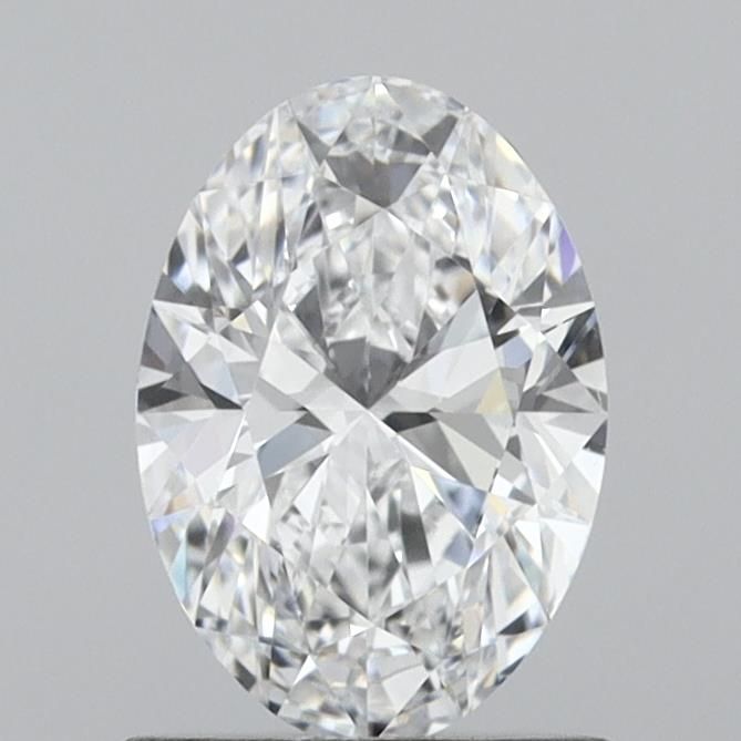 1.01 Carat Oval Lab Diamond with  Cut Diamond in 14KT  view 1
