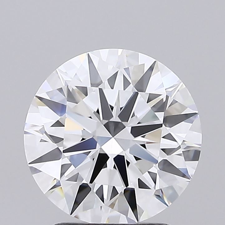 2.05 Carat Round Lab Diamond with  Cut Diamond in 14KT  view 1
