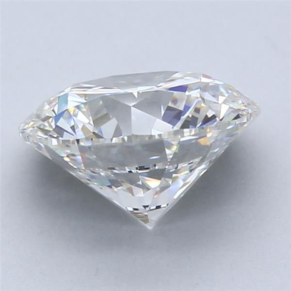 3.17 Carat Round Lab Diamond with  Cut Diamond in 14KT  view 1
