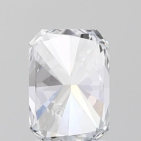 1.76 Carat Radiant Lab Diamond with  Cut Diamond in 14KT  view 1
