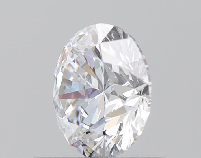 0.53 Carat Round Lab Diamond with  Cut Diamond in 14KT  view 1
