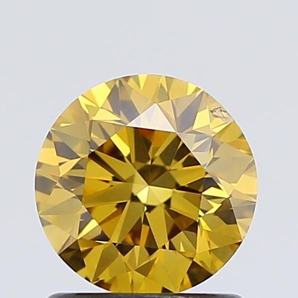 1.0 Carat Round Lab Diamond with  Cut Diamond in 14KT  view 1
