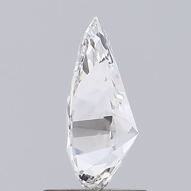 1.12 Carat Pear Lab Diamond with  Cut Diamond in 14KT  view 1
