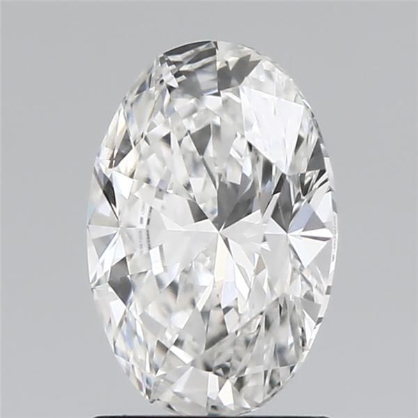 1.73 Carat Oval Lab Diamond with  Cut Diamond in 14KT  view 1
