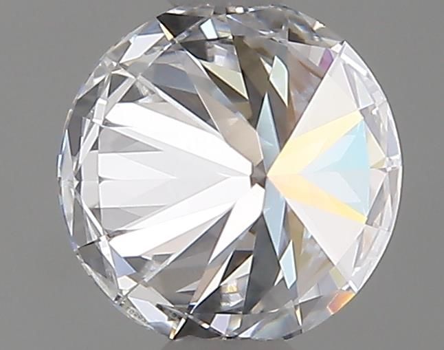 0.54 Carat Round Lab Diamond with  Cut Diamond in 14KT  view 1
