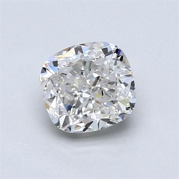1.01 Carat CUSHION Natural Diamond with  Cut Diamond in 14KT  view 1
