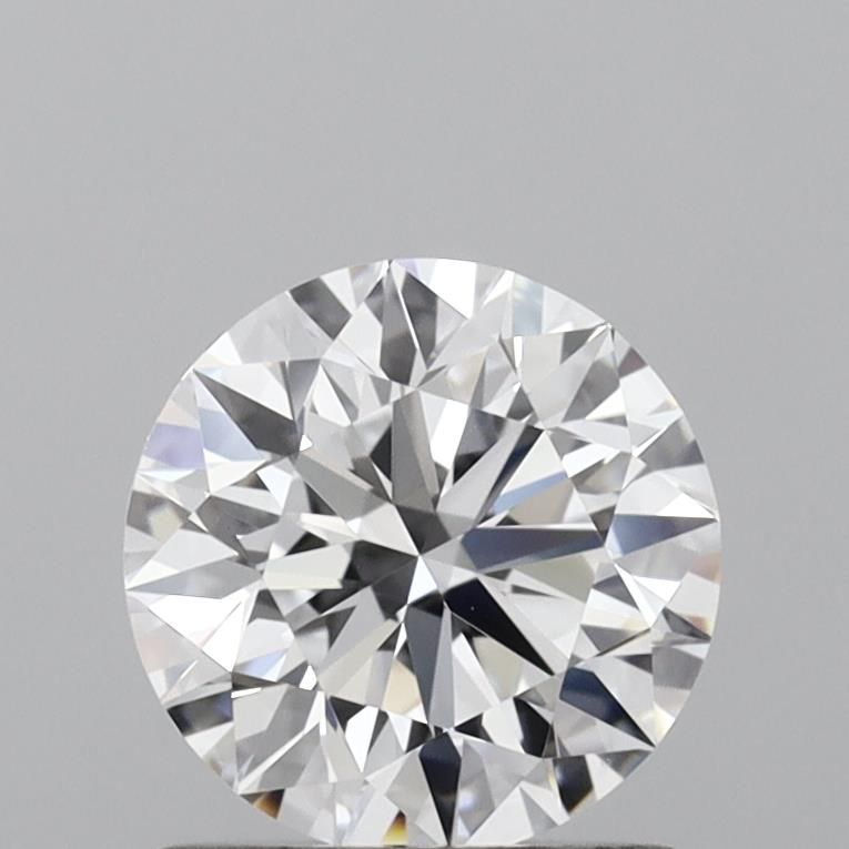 1.08 Carat Round Lab Diamond with  Cut Diamond in 14KT  view 1

