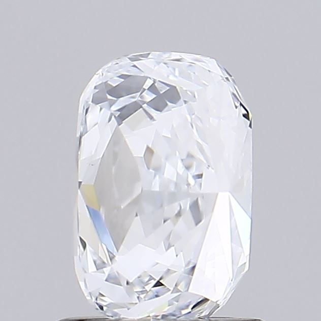 1.01 Carat Cushion Lab Diamond with  Cut Diamond in 14KT  view 1
