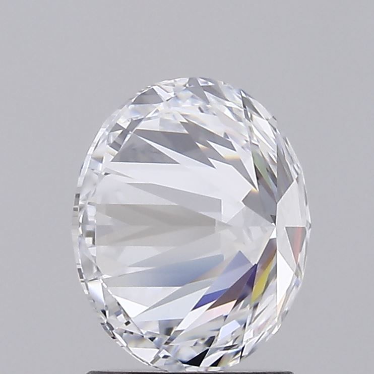 2.1 Carat Round Lab Diamond with  Cut Diamond in 14KT  view 1
