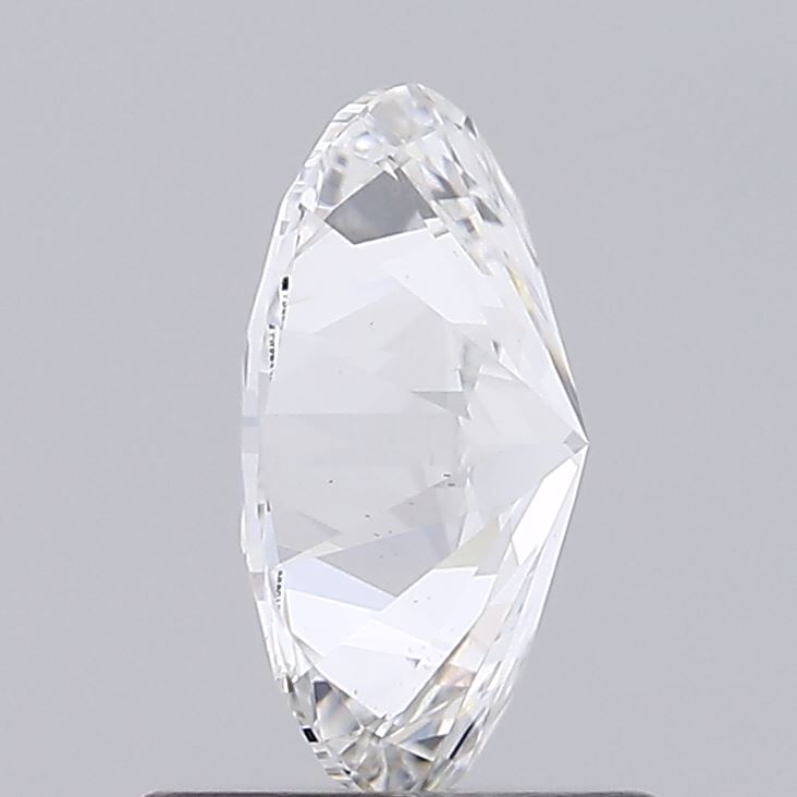 1.13 Carat Oval Lab Diamond with  Cut Diamond in 14KT  view 1
