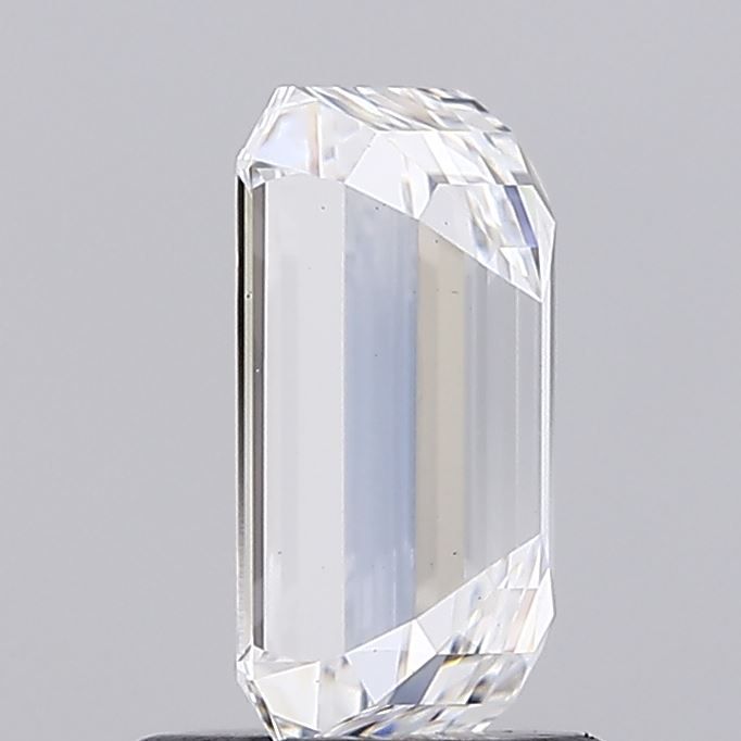 1.56 Carat Emerald Lab Diamond with  Cut Diamond in 14KT  view 1

