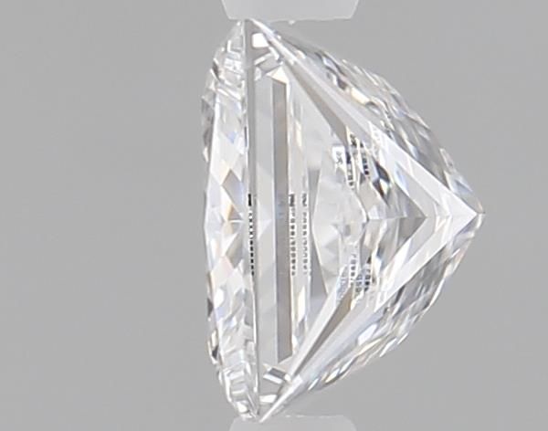 1.23 Carat Princess Lab Diamond with  Cut Diamond in 14KT  view 1
