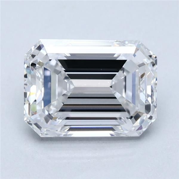 1.07 Carat Emerald Natural Diamond with  Cut Diamond in 14KT  view 1
