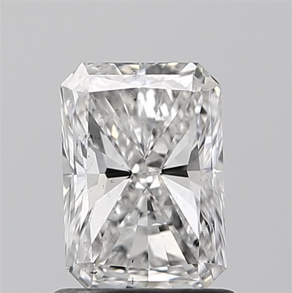 1.0 Carat Radiant Lab Diamond with  Cut Diamond in 14KT  view 1
