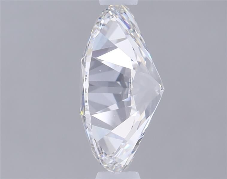 1.17 Carat Oval Lab Diamond with  Cut Diamond in 14KT  view 1
