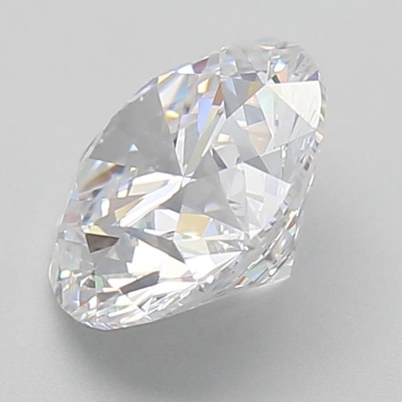 1.58 Carat Round Lab Diamond with  Cut Diamond in 14KT  view 1
