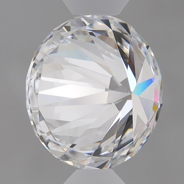 1.2 Carat Round Lab Diamond with  Cut Diamond in 14KT  view 1
