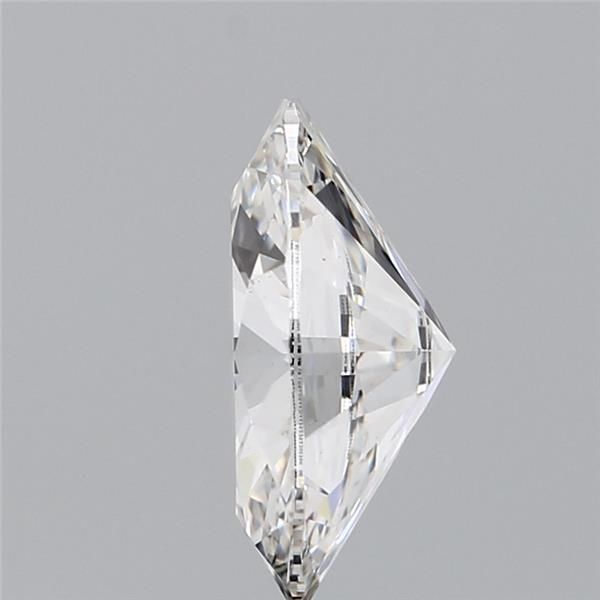 2.15 Carat Oval Lab Diamond with  Cut Diamond in 14KT  view 1
