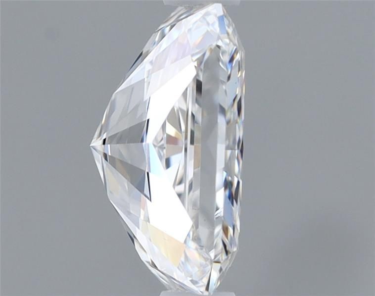 1.05 Carat Radiant Lab Diamond with  Cut Diamond in 14KT  view 1
