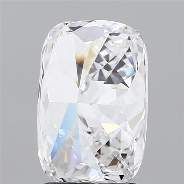 2.21 Carat Cushion Lab Diamond with  Cut Diamond in 14KT  view 1
