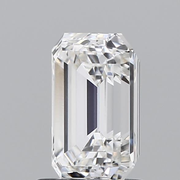 1.56 Carat Emerald Lab Diamond with  Cut Diamond in 14KT  view 1
