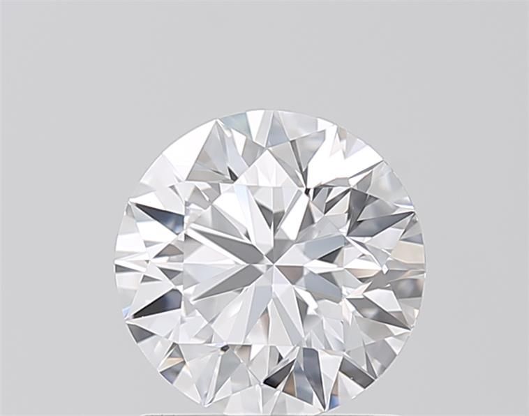 1.29 Carat Round Lab Diamond with  Cut Diamond in 14KT  view 1
