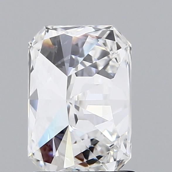 1.5 Carat Radiant Lab Diamond with  Cut Diamond in 14KT  view 1
