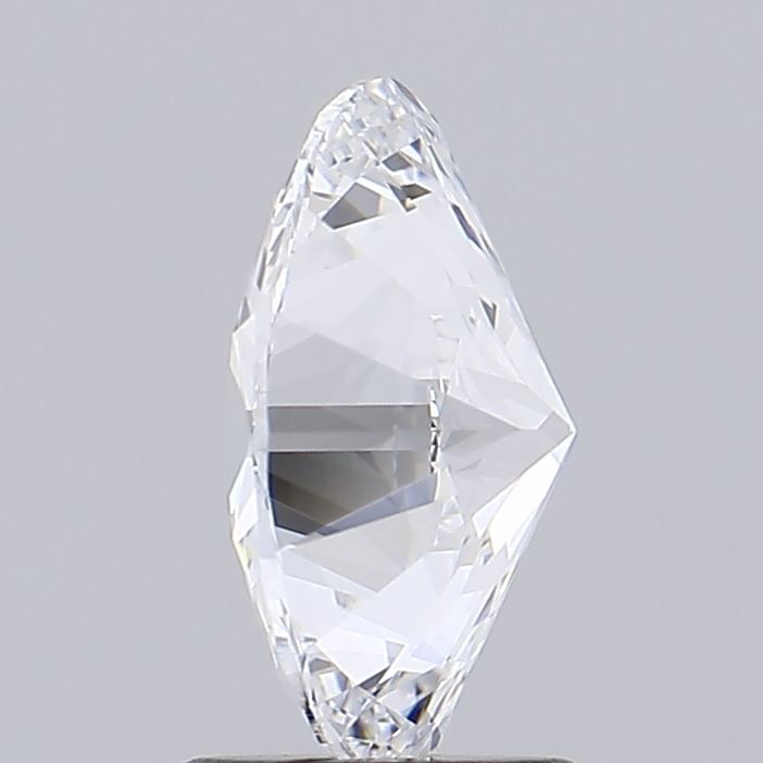 1.71 Carat Oval Lab Diamond with  Cut Diamond in 14KT  view 1
