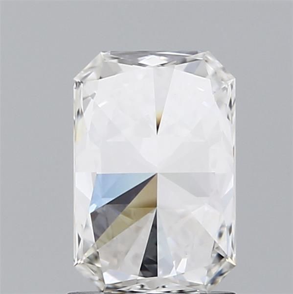 1.51 Carat Radiant Lab Diamond with  Cut Diamond in 14KT  view 1
