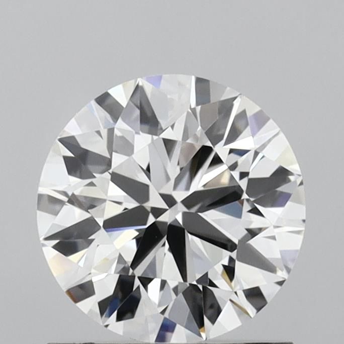 1.01 Carat Round Lab Diamond with  Cut Diamond in 14KT  view 1

