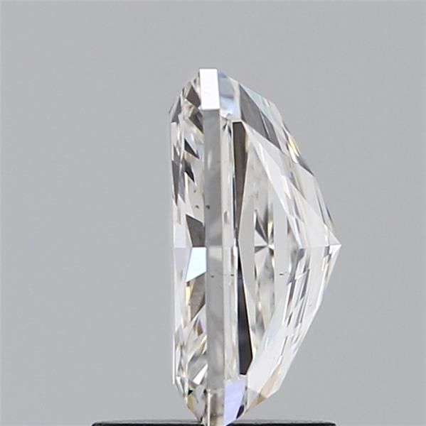 2.01 Carat Radiant Lab Diamond with  Cut Diamond in 14KT  view 1
