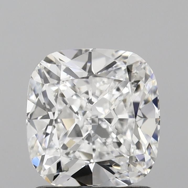 1.54 Carat Cushion Lab Diamond with  Cut Diamond in 14KT  view 1
