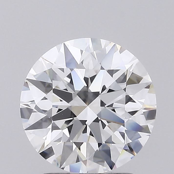 2.01 Carat Round Lab Diamond with  Cut Diamond in 14KT  view 1
