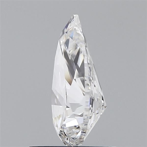 1.0 Carat Pear Lab Diamond with  Cut Diamond in 14KT  view 1
