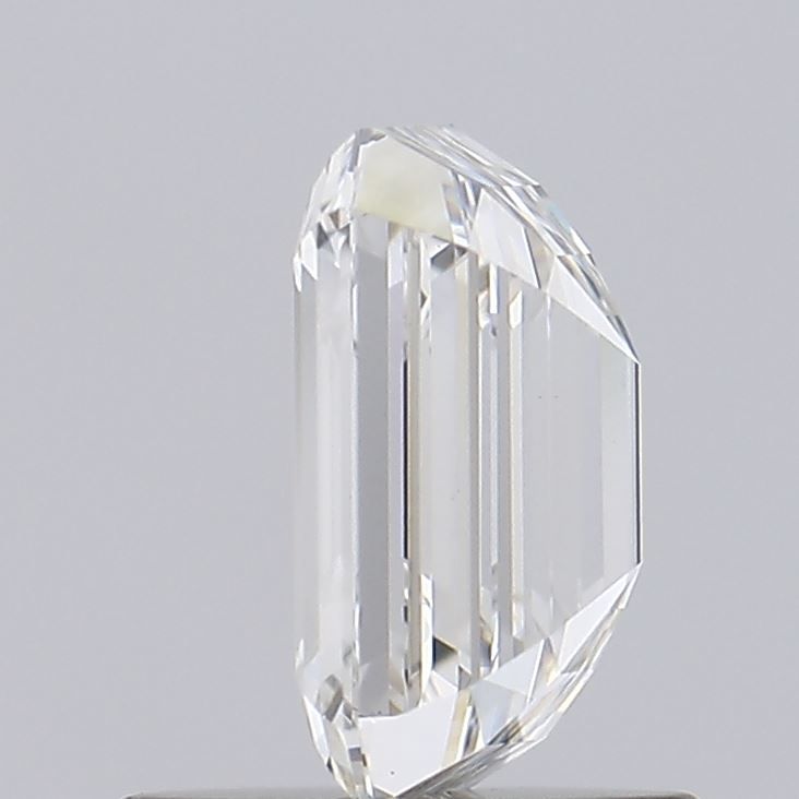 1.02 Carat Emerald Lab Diamond with  Cut Diamond in 14KT  view 1
