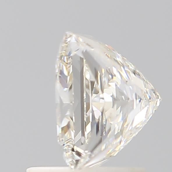 2.01 Carat Princess Lab Diamond with  Cut Diamond in 14KT  view 1
