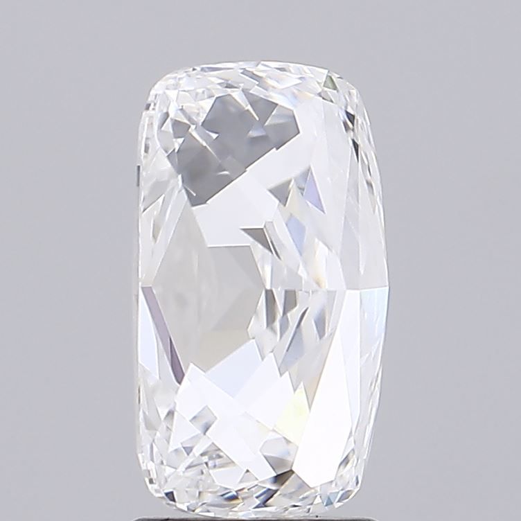 3.07 Carat Cushion Lab Diamond with  Cut Diamond in 14KT  view 1

