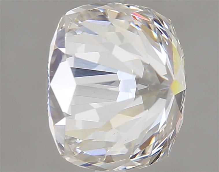2.44 Carat Cushion Lab Diamond with  Cut Diamond in 14KT  view 1
