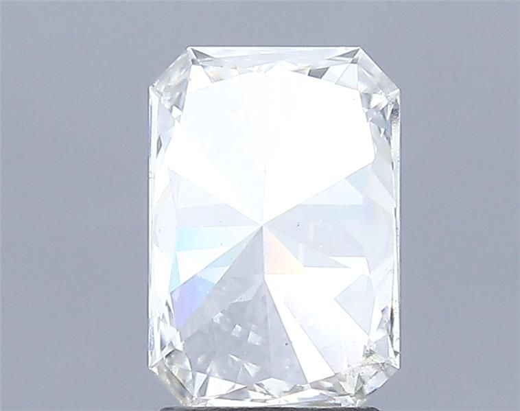 2.27 Carat Radiant Lab Diamond with  Cut Diamond in 14KT  view 1
