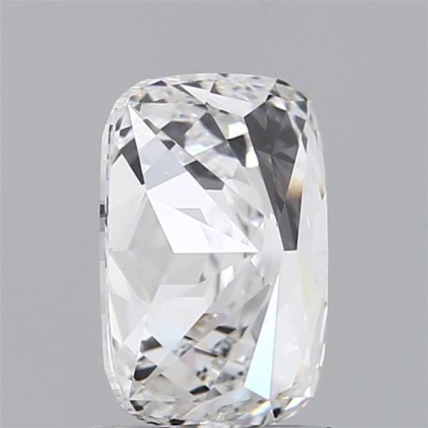 2.02 Carat Cushion Lab Diamond with  Cut Diamond in 14KT  view 1
