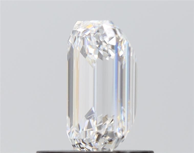 1.34 Carat Emerald Lab Diamond with  Cut Diamond in 14KT  view 1

