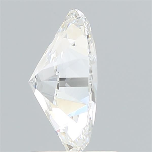 1.71 Carat Oval Lab Diamond with  Cut Diamond in 14KT  view 1
