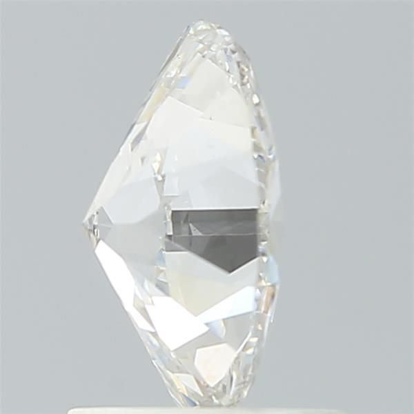 1.31 Carat Oval Lab Diamond with  Cut Diamond in 14KT  view 1
