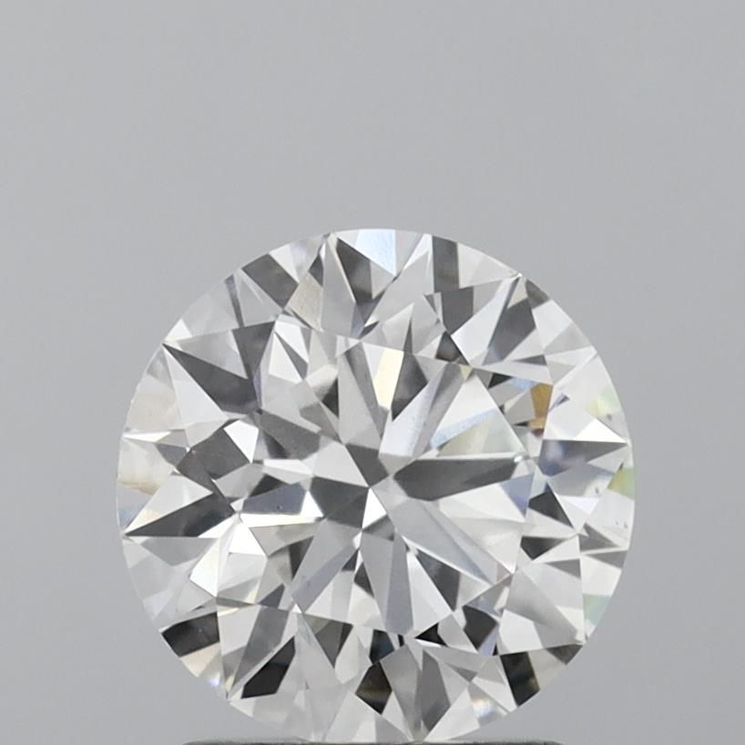 1.8 Carat Round Lab Diamond with  Cut Diamond in 14KT  view 1
