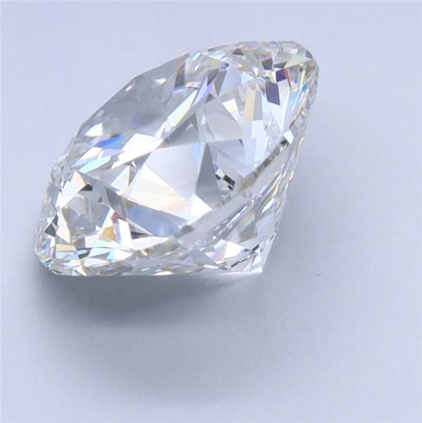 2.7 Carat Round Lab Diamond with  Cut Diamond in 14KT  view 1
