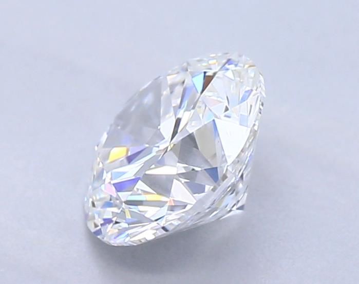 0.75 Carat Round Lab Diamond with  Cut Diamond in 14KT  view 1
