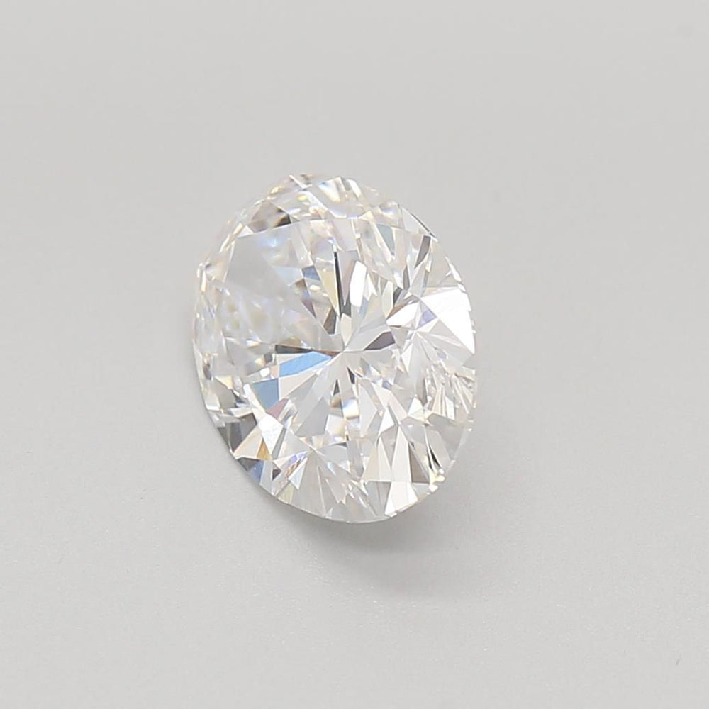 2.68 Carat Oval Lab Diamond with  Cut Diamond in 14KT  view 1
