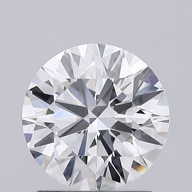 1.33 Carat Round Lab Diamond with  Cut Diamond in 14KT  view 1
